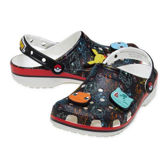 大きいサイズ crocs クロックス サンダル POKEMON PRINT CLASSIC CLOG M12/30cm M13/31cm 1240-5342-1-90 crocs（クロックス） 大きいサイズ メンズ サンダル POKEMON PRINT