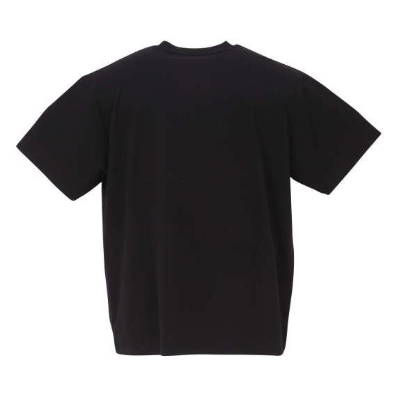 大きいサイズ メンズ COLLINS TPU格子ジャガード Vネック 半袖 Tシャツ ブラック 1258-3260-2 3L 4L 5L 6L 8L｜bmo｜02