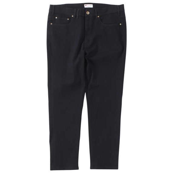 大きいサイズ メンズ H by FIGER ストレッチ デニム パンツ ブラック 1264-3100-2 100 105 110 115 120 125 130 140 150 160 大きいサイズ メンズ H by FIGER ストレッチ デニム パンツ ブラック