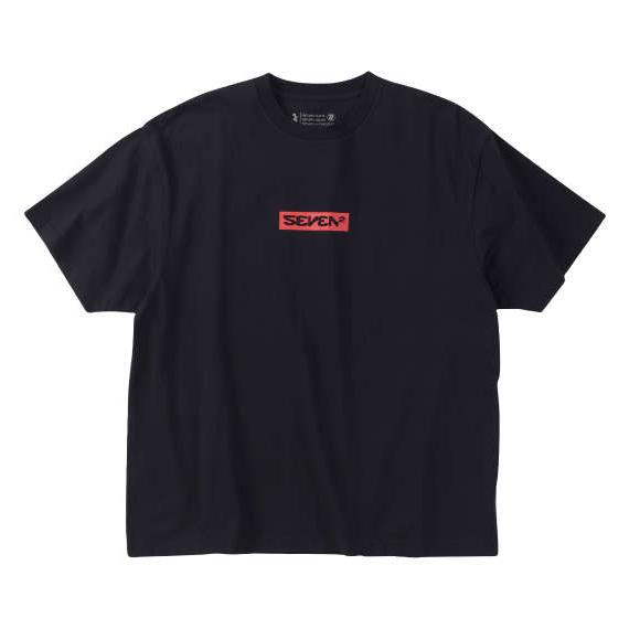 大きいサイズ メンズ SEVEN2 天竺 半袖 Tシャツ ブラック 1268-4212-2 3L 4L 5L 6L 8L｜bmo｜02