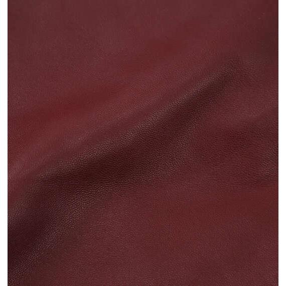 大きいサイズ メンズ TETE HOMME スタンドカラー レザー ブルゾン ワイン 1273-5357-4 3L 4L 5L 6Lの画像