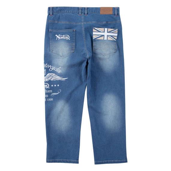 大きいサイズ メンズ Norton デニム パンツ サンドネイビー 1274-5217