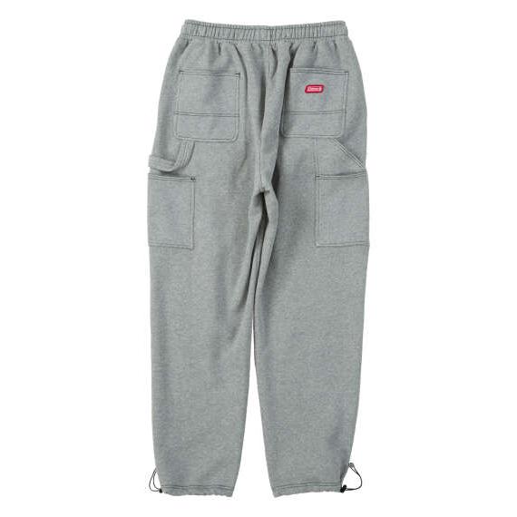 大きいサイズ メンズ Coleman 裏起毛 スウェット ペインター パンツ グレー 1274-5303-1 3L 4L 5L 6L 8L Coleman（コールマン） 大きいサイズ メンズ 裏起毛 スウェット