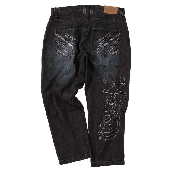 大きいサイズ メンズ Norton デニム パンツ サンドブラック 1274-5345