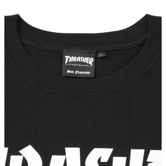 大きいサイズ メンズ THRASHER 半袖 Tシャツ ブラック 1278-0291-2 3L 4L 5L 6L 8L｜bmo｜02