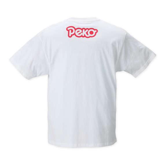 大きいサイズ メンズ PeKo&PoKo ビッグプリント 半袖 Tシャツ ホワイト 1278-2215-1 3L 4L 5L 6L 8L｜bmo｜02