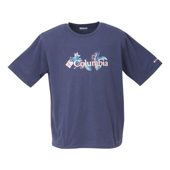大きいサイズ メンズ Columbia Men's Sun Trek グラフィック ショートスリーブ Tシャツ ダークマウンテン 1278