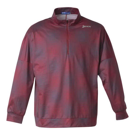 大きいサイズ メンズ SRIXON 松山プロ・星野プロ共同開発 グラフチェックプリント プロスタイル シャツ ワインレッド 1278-4330-3 3L 4L 5L 6L 大きいサイズ メンズ SRIXON 松山プロ・星野プロ共同開発 グラフ