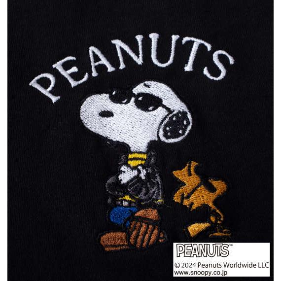 大きいサイズ メンズ FLAGSTAFF × PEANUTS スヌーピーコラボ 半袖 Tシャツ ブラック 1278-4506-2 3L 4L 5L 6L｜bmo｜03