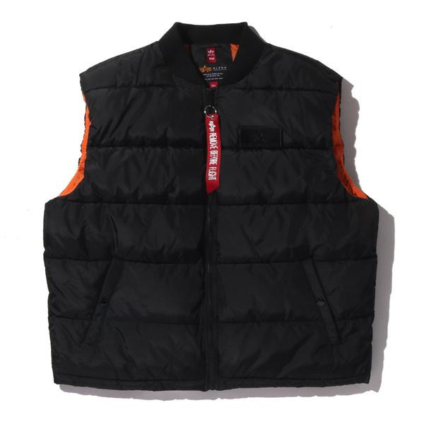 大きいサイズ メンズ ALPHA INDUSTRIES アルファインダストリーズ 中綿 ベスト USA直輸入 118109 | Alpha Industries | 04