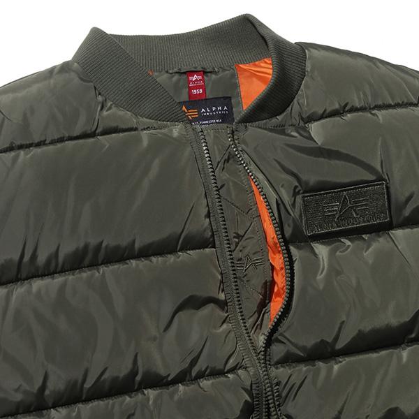 大きいサイズ メンズ ALPHA INDUSTRIES アルファインダストリーズ 中綿 ベスト USA直輸入 118109 | Alpha Industries | 06