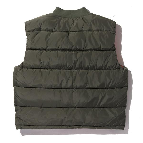 大きいサイズ メンズ ALPHA INDUSTRIES アルファインダストリーズ 中綿 ベスト USA直輸入 118109 | Alpha Industries | 09