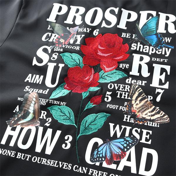 大きいサイズ メンズ RINGS リングス 薔薇刺繍 半袖 Tシャツ 124640 | ブランド登録なし | 11