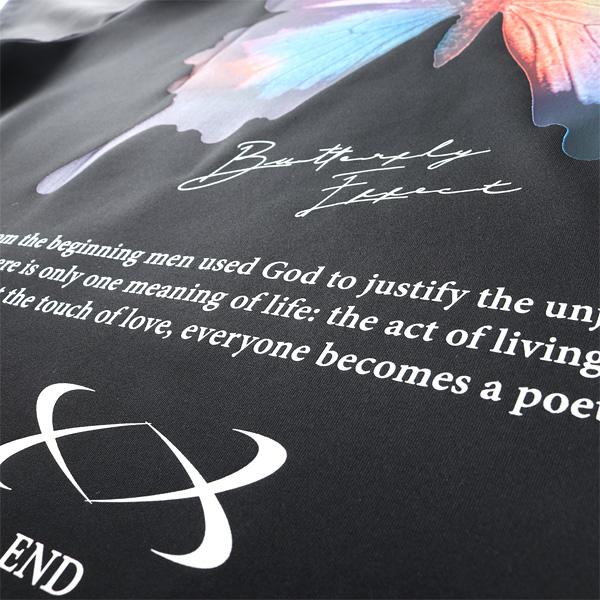 大きいサイズ メンズ RINGS リングス バタフライプリント 半袖 Tシャツ 124641 | ブランド登録なし | 13