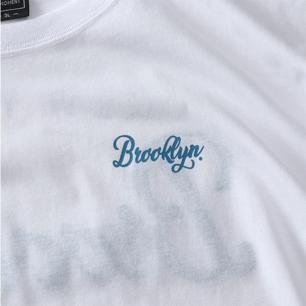 大きいサイズ メンズ UNMOMENT アンモーメント 天竺 ロゴチェーン刺繍 半袖 Tシャツ 吸水速乾 UVカット 12525085 | ブランド登録なし | 07