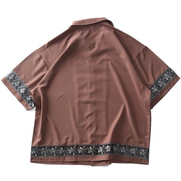 大きいサイズ メンズ RINGS リングス セットアップ レース使い 半袖 シャツ 125633 【t2501】 | ブランド登録なし | 17