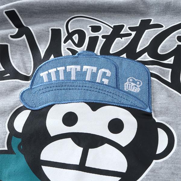 大きいサイズ メンズ UITTG ウイッグ デニム刺繍ワッペン プリント 半袖 Tシャツ 吸水速乾 UVカット 春夏新作 12625129 爆買 | ブランド登録なし | 10