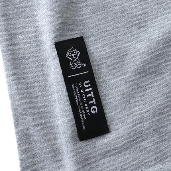 大きいサイズ メンズ UITTG ウイッグ デニム刺繍ワッペン プリント 半袖 Tシャツ 吸水速乾 UVカット 春夏新作 12625129 爆買 | ブランド登録なし | 14
