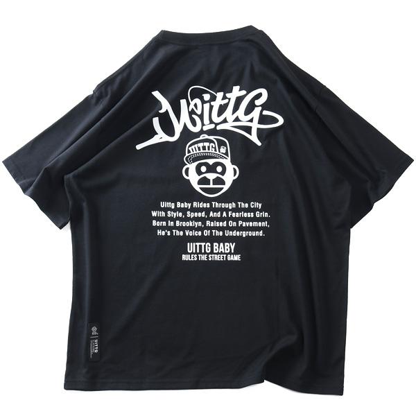 大きいサイズ メンズ UITTG ウイッグ デニム刺繍ワッペン プリント 半袖 Tシャツ 吸水速乾 UVカット 春夏新作 12625129 爆買 | ブランド登録なし | 07