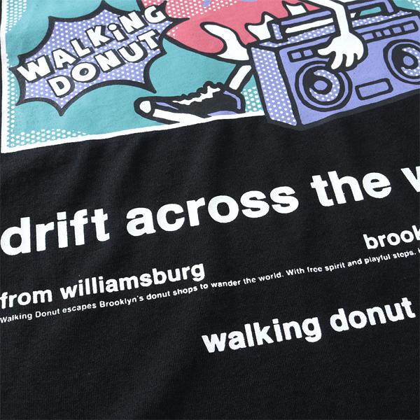 大きいサイズ メンズ WALKING DONUT ウォーキングドーナツ ツイル刺繍ワッペン 発砲プリント 半袖 Tシャツ 吸水速乾 UVカット 春夏新作 12625130 爆買 | ブランド登録なし | 11