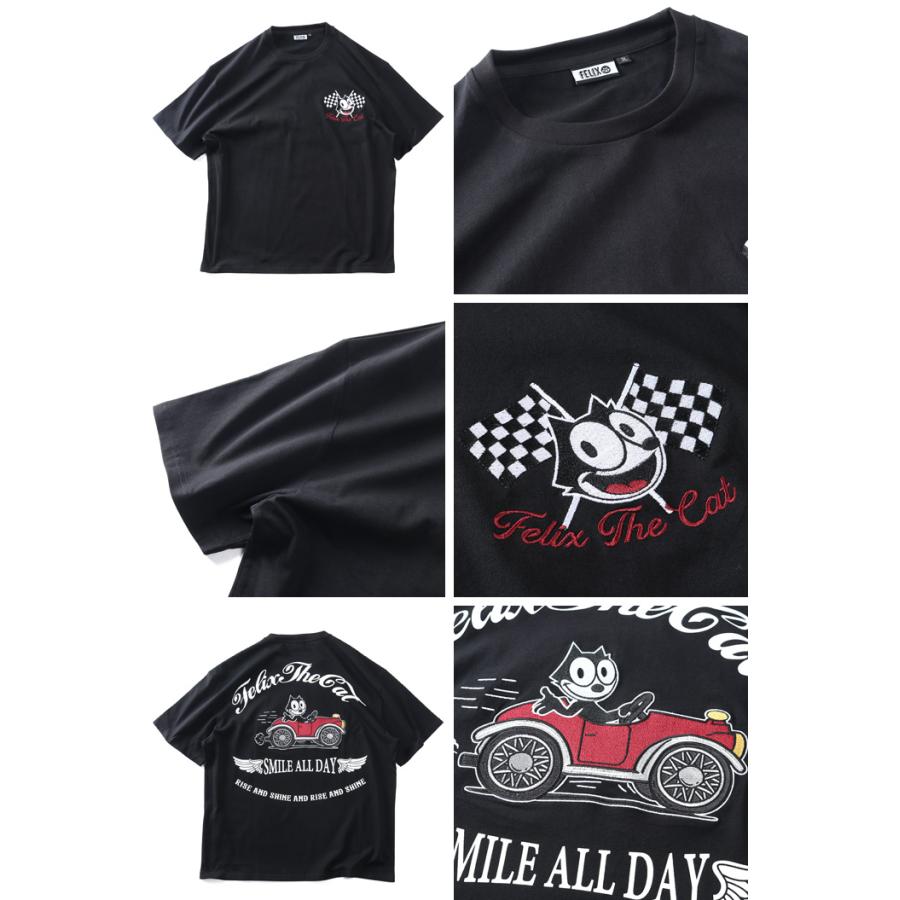 大きいサイズ メンズ FELIX フィリックス 車刺繍 半袖 Tシャツ 春夏新作 126624 【fre】 爆買 | ブランド登録なし | 02