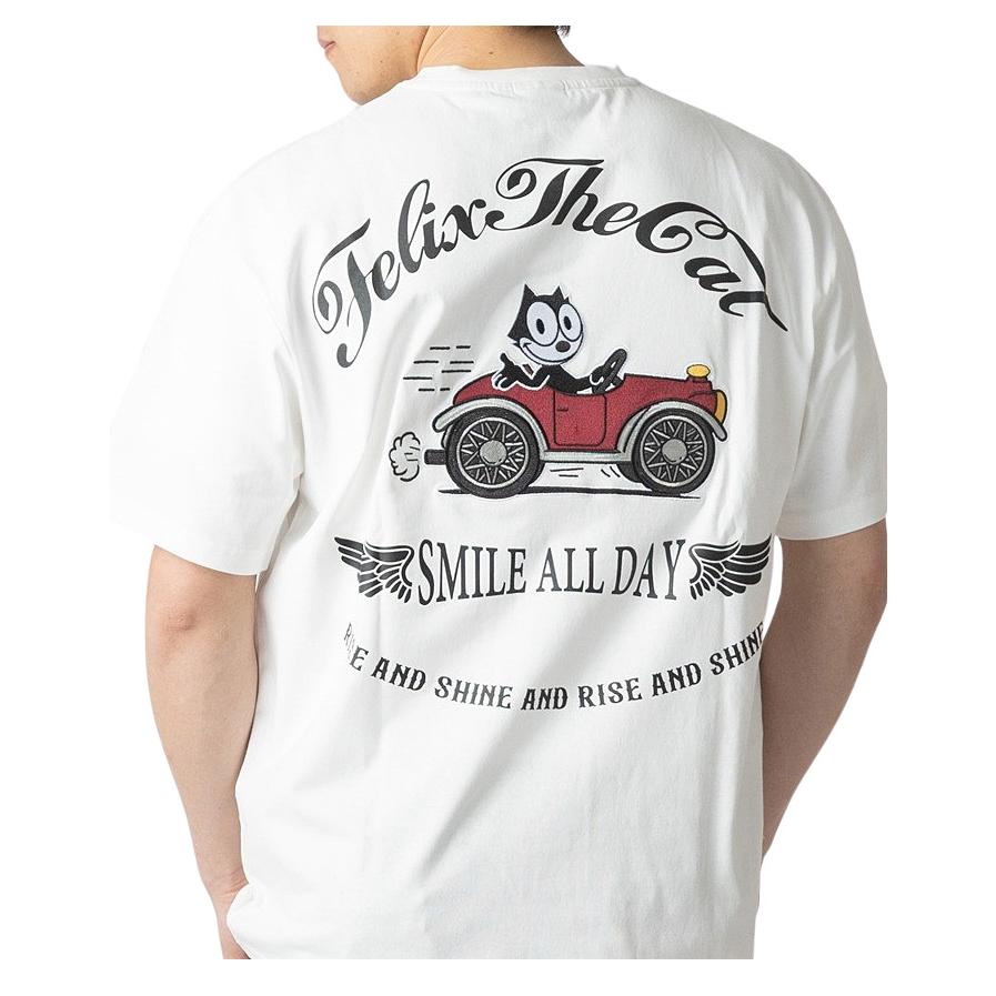 大きいサイズ メンズ FELIX フィリックス 車刺繍 半袖 Tシャツ 春夏新作 126624 【fre】 爆買 | ブランド登録なし | 04