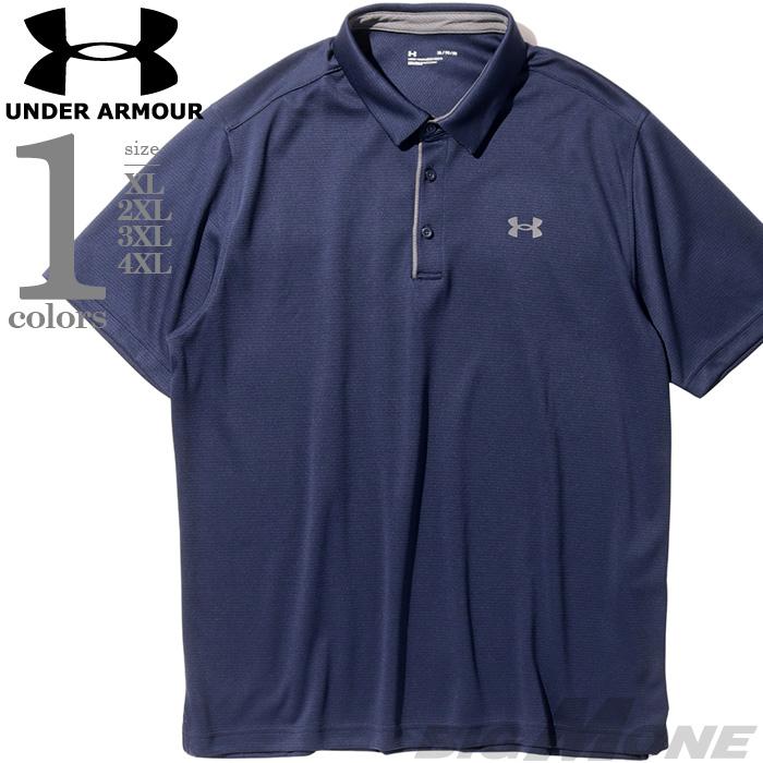 大きいサイズ メンズ UNDER ARMOUR アンダーアーマー 半袖 ゴルフ