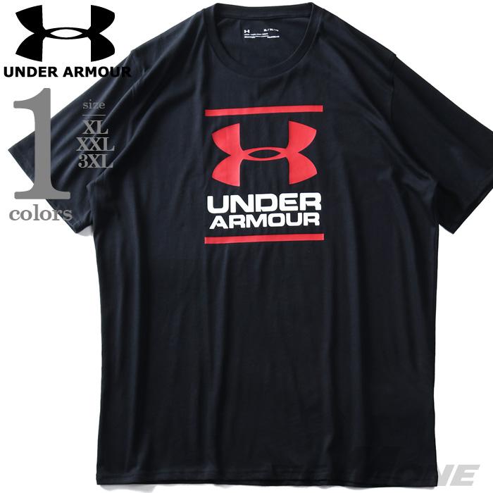 大きいサイズ メンズ Under Armour アンダーアーマー ロゴ プリント 半袖 Tシャツ Usa直輸入 大きいサイズの店ビッグエムワン 通販 Paypayモール
