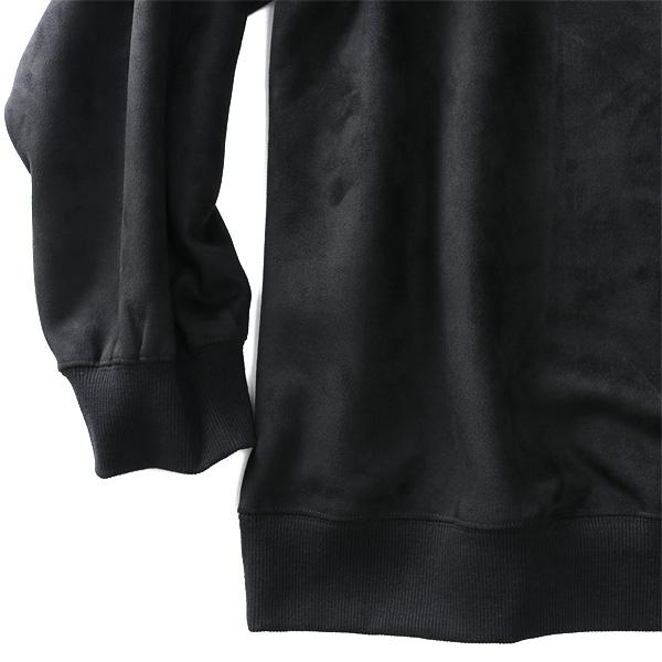 大きいサイズ メンズ RINGS リングス ローズ刺繍 フェイクスウェード