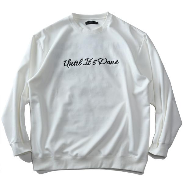 大きいサイズ メンズ RINGS リングス ローズ刺繍 フェイクスウェード