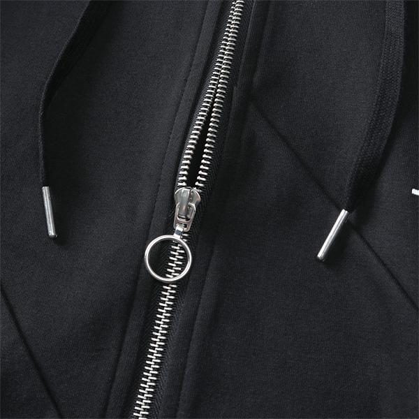 大きいサイズ メンズ RINGS リングス ダンボール 切り替え フルジップ