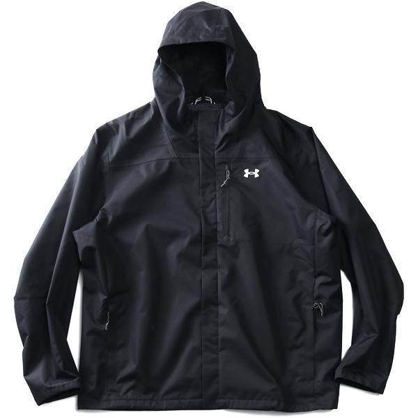 大きいサイズ メンズ UNDER ARMOUR アンダーアーマー ライナー付 3WAY フーデッド ジャケット PORTER 3-IN-1 JACKET USA直輸入 1371585-002の画像