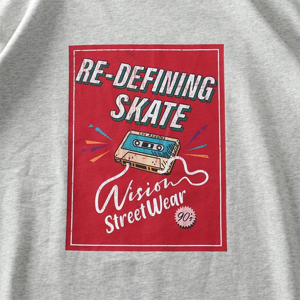 大きいサイズ メンズ VISION STREET WEAR ヴィンテージカセット 半袖 Tシャツ 1505713 | VISION STREET WEAR | 04