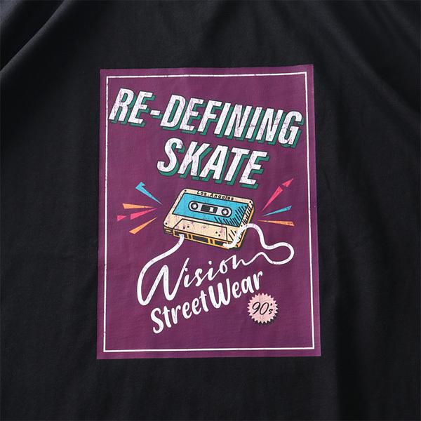 大きいサイズ メンズ VISION STREET WEAR ヴィンテージカセット 半袖 Tシャツ 1505713 | VISION STREET WEAR | 06