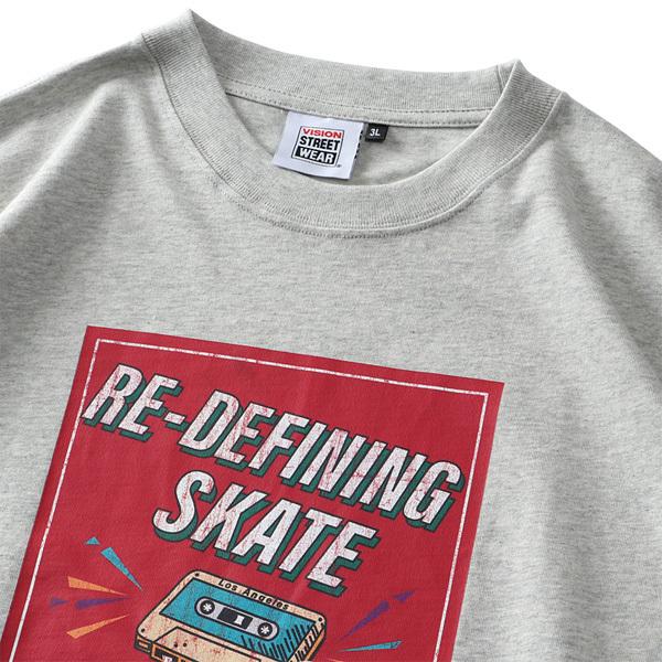 大きいサイズ メンズ VISION STREET WEAR ヴィンテージカセット 半袖 Tシャツ 1505713 | VISION STREET WEAR | 07