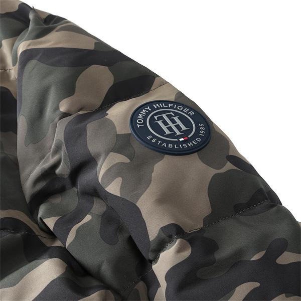 大きいサイズ メンズ TOMMY HILFIGER トミーヒルフィガー 中綿入り ロング コート ジャケット フード付き LONG FUR JACKE USA直輸入 159ap468