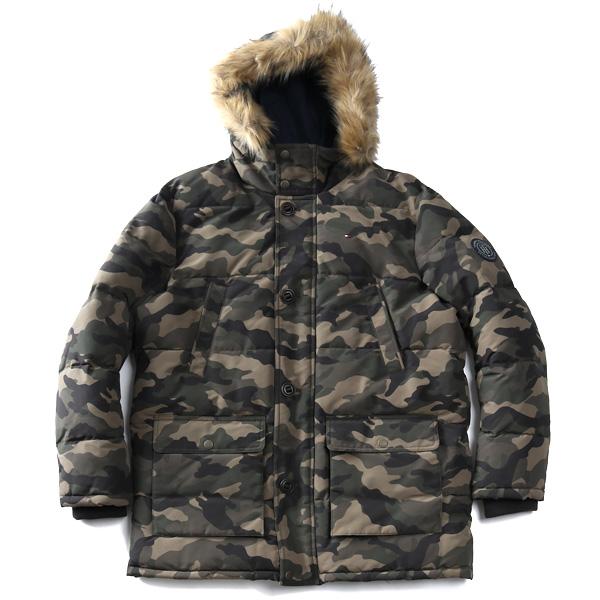 大きいサイズ メンズ TOMMY HILFIGER トミーヒルフィガー 中綿入り ロング コート ジャケット フード付き LONG FUR JACKE USA直輸入 159ap468｜bmo｜05