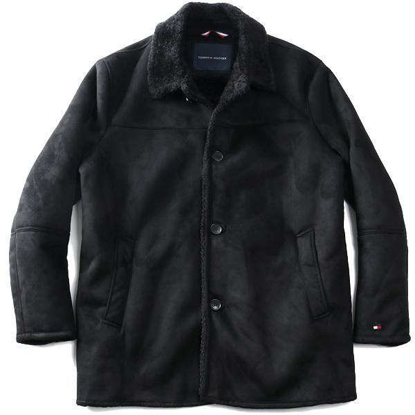 大きいサイズ メンズ TOMMY HILFIGER トミーヒルフィガー ムートン風 コート CLASSIC FAUX SHEARLING WALKING COAT USA直輸入 159as356｜bmo｜04