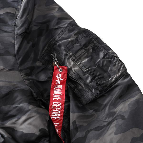 大きいサイズ メンズ ALPHA INDUSTRIES アルファインダストリーズ カモフラ柄 MA-1 フライト ジャケット 迷彩柄 MA-1 VF59 Camo USA直輸入 191118c｜bmo｜09