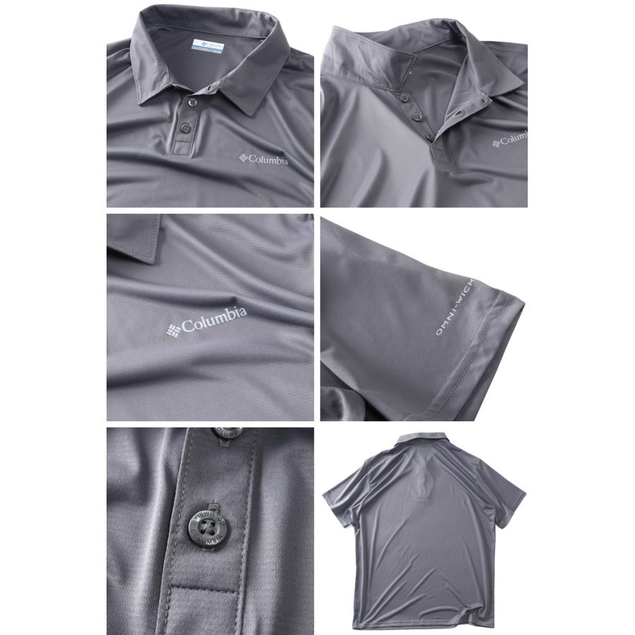 大きいサイズ メンズ Columbia コロンビア 半袖 ポロシャツ COLUMBIA HIKE POLO USA直輸入 1990401 | Columbia | 02
