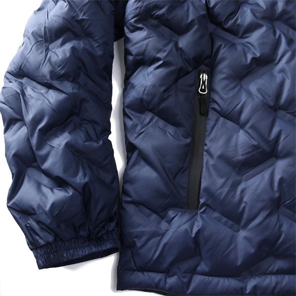 大きいサイズ メンズ Three Quarter フード脱着 シームレス 中綿