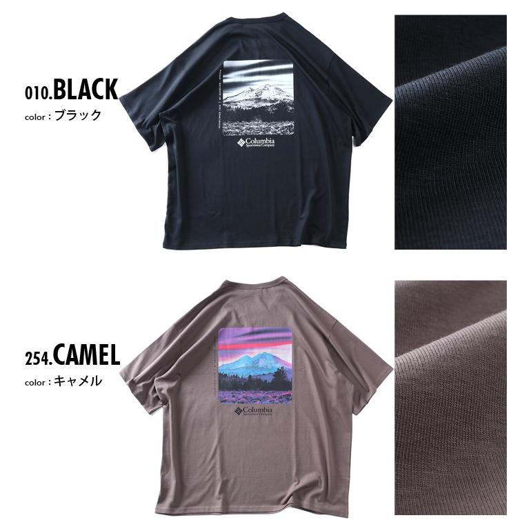大きいサイズ メンズ Columbia コロンビア バックプリント 半袖 Tシャツ HEAVYWEIGHT BACK GRAPHIC TEE USA直輸入 2155041 | Columbia | 01