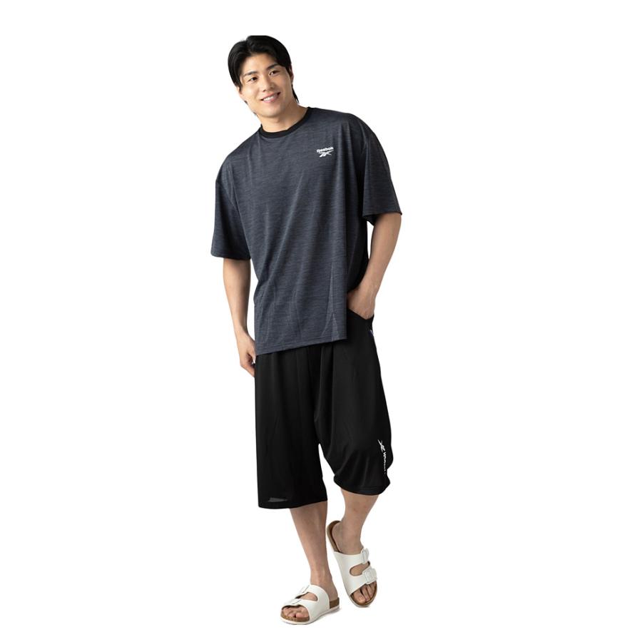 大きいサイズ メンズ REEBOK リーボック エステルベア天 半袖 Tシャツ + ハーフパンツ 上下セット 春夏新作 21633ny 【fre】 爆買 | Reebok | 03