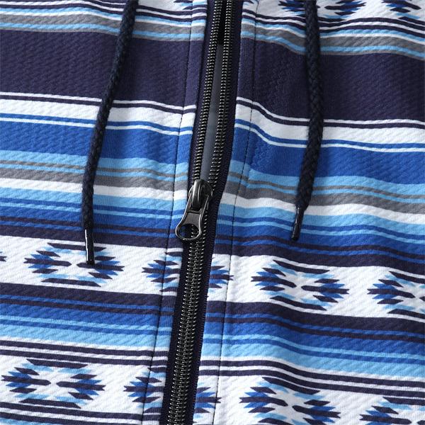 大きいサイズ メンズ Barcedos バルセドス セットアップ ドライワッフル 総柄 半袖 フルジップ パーカー 22477 | BARCEDOS | 11