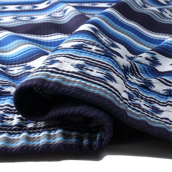 大きいサイズ メンズ Barcedos バルセドス セットアップ ドライワッフル 総柄 半袖 フルジップ パーカー 22477 | BARCEDOS | 16