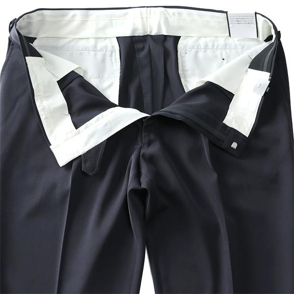 大きいサイズ メンズ STAGE LOVE ミルパ 脇ラク ワンタック スラックス