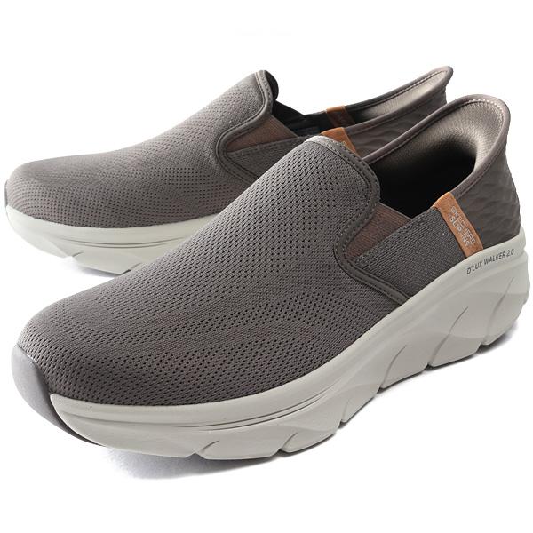 SKECHERS（スケッチャーズ） 大きいサイズ メンズ スリッポン スニーカー シューズ DLUX WALKER 2.0-REELER ...