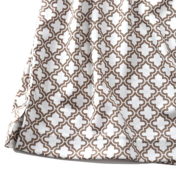 大きいサイズ メンズ FICCE GOLF フィッチェゴルフ 吸汗速乾 ストレッチ 幾何学柄 半袖 ポロシャツ ゴルフウェア 242711 | FICCE | 13