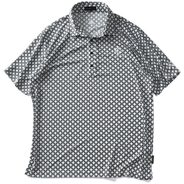 大きいサイズ メンズ FICCE GOLF フィッチェゴルフ 吸汗速乾 ストレッチ 幾何学柄 半袖 ポロシャツ ゴルフウェア 242711 | FICCE | 05