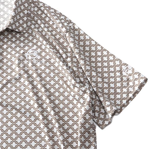 大きいサイズ メンズ FICCE GOLF フィッチェゴルフ 吸汗速乾 ストレッチ 幾何学柄 半袖 ポロシャツ ゴルフウェア 242711 | FICCE | 09